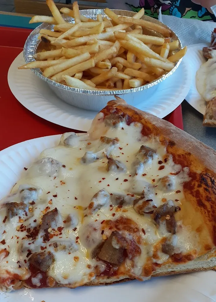 Meatball Pizza